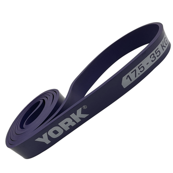 Резинка для фитнеса York 17,5-35кг - 2080x29x4,5 мм, фиолетовый