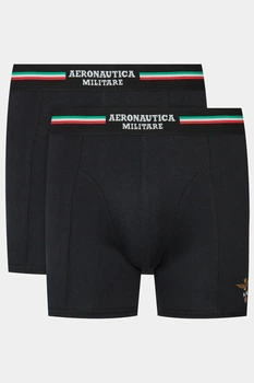 Набір чорних боксерів з декором 2 шт. Aeronautica Militare 7896 XL