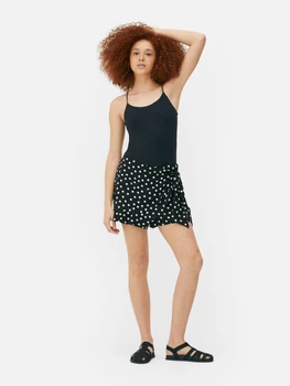 Шорти Primark чорний в візерунки IRYVZ545 38