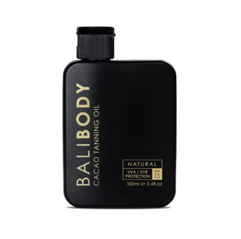 Олія для підсилення засмаги з какао Bali Body Cacao Tanning Oil SPF15 100 мл