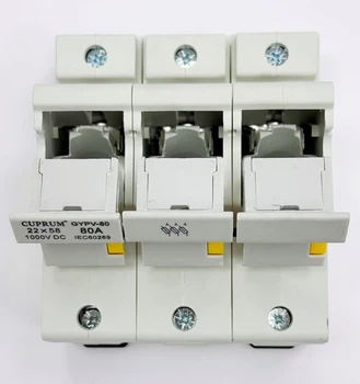 Тримач GYPV-2258 3р фотоелектричного запобіжника DC/AC