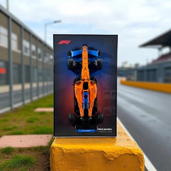 Настенная рамка-подставка для Конструктора LEGO Technic Гоночный автомобиль McLaren Formula 1 (42141) Макларен Формула 1 / F1 Frame / Display