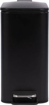 Кошик для ванної кімнати Nuxio Balvo вузький 5L Чорний (5902973461602)