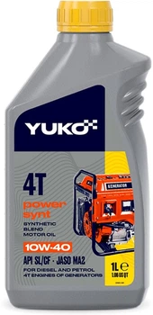 Моторное масло Yuko POWER SYNT 4T 10W-40 1 л (4823110405499)