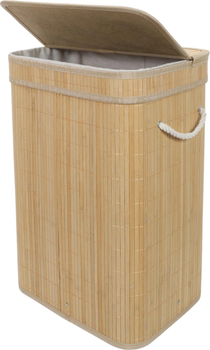 Кошик для білизни з бамбука Nuxio Luva 80L (5902973462111)