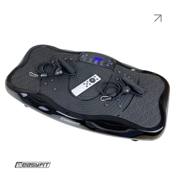 Тренувальна віброплатформа EasyFit VibroStep Max (віброплатформа для схуднення, лімфи, вібротренажер платформа, вібруюча платформа) VS-585М