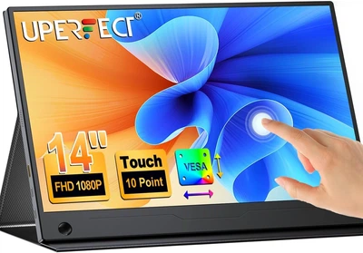 Монитор портативный сенсорный 14" UPERFECT Full HD IPS 60 Гц (101562335) - Уценка