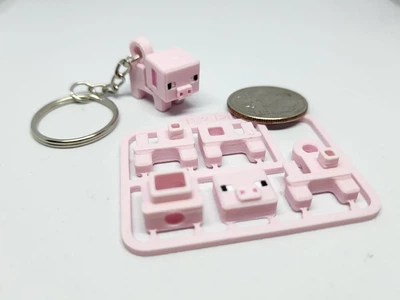 Брелок: Minecraft Pig