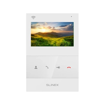 Відеодомофон Slinex SQ-04N Cloud white з Wi-Fi, детектором руху і записом відео (304186)
