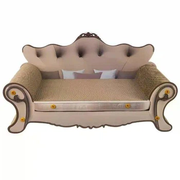 Когтеточка‑диван для кошек Purlov 60×32×29 см, коричневый