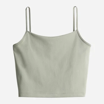 Спортивний топ жіночий H&M 1222249002c31 M Хакі (KC1000000052166)