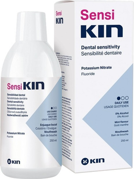 Płyn do płukania jamy ustnej Kin SensiKIN zapobiegający nadwrażliwości 250 ml (8436026210758)