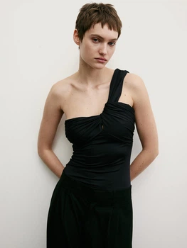 Боди женское H&M 1228879001c31 XS Черное (1000000052122)