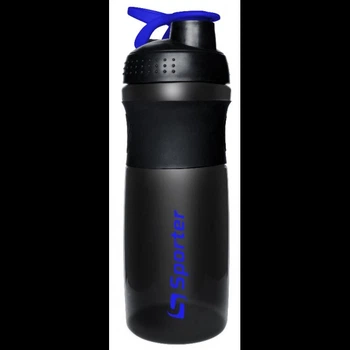 Шейкер Sporter Shaker KL-7063 - 760 мл - чорний з синім лого