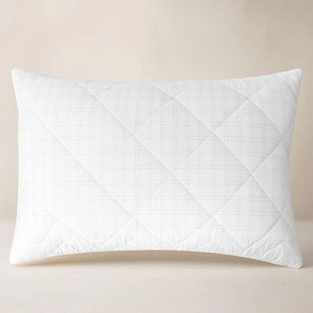 Подушка Antistatic Sleep 50х70 см IDEIA гипоалергенная, искусственный пух, антистатическая ткань, с молнией