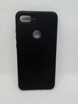 Силиконовый чехол Silicone Cover Full My colors для Xiaomi Mi 8 Lite Черный