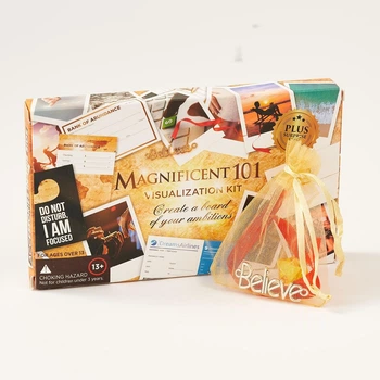 Набор для визуализации желаний Magnificent Vision Board 10х15 см (на английском языке)