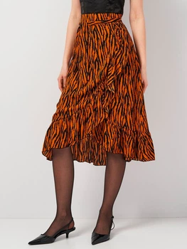 Юбка женская Boohoo HA6261_тигр.принт_02 36 Горчичная (KAY2000001494332)