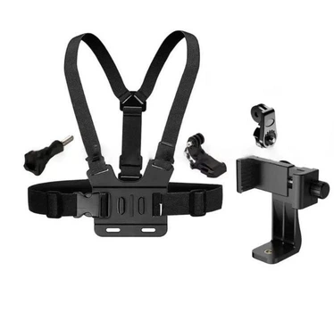 Крепление на грудь для телефона и экшн-камер GoPro поворотное (2704035872)