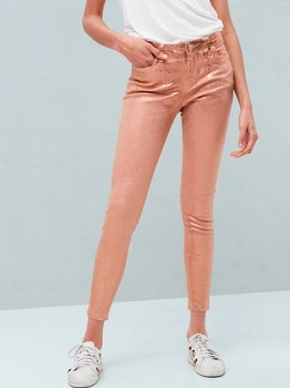 Брюки женские Mango 63055692_11 32 Розовые (KAY2000000850450)