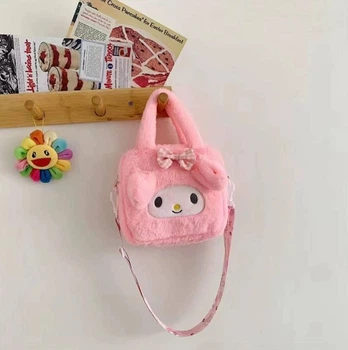 Мягкая плюшевая Сумочка Zumy Май Мелоди детская сумка My Melody подарок на день рождения