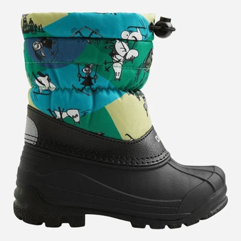 Дитячі зимові чоботи-дутики для хлопчика Reima Moomin Nefar 5400024M-85B1 27 Зелені (6438557275758)