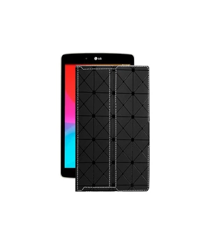 Чохол з екошкіри для планшету LG G Pad 8.0 (v490) Чорний ромб