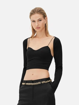 Болеро Primark чорний MLZQF462 L