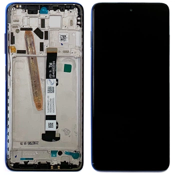 Дисплей для Xiaomi Poco X3 X3 Pro X3 NFC з тачскріном і рамкою (синій AAAA)
