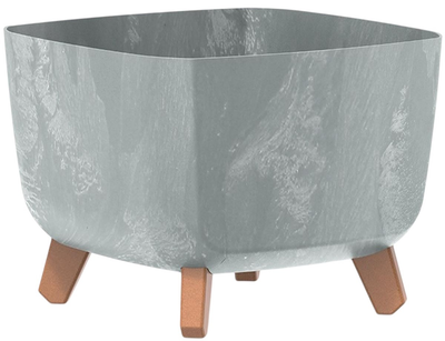 Donica ogrodowa Prosperplast Gracia Square Beton kwadratowa 29 × 22 cm (5905197464053) 