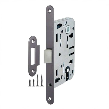 Корпус врезного замка ARMADILLO LH 85-50 UK GR графит Box