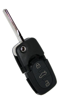 Корпус выкидного ключа для Audi под батарейку CR1632