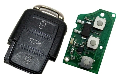 Пульт для ключа VOLKSWAGEN 3 кнопки 433mhz 1J0 959 753 P