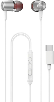 Навушники Dudao X1PROT In-Ear USB-C White (6973687247355)