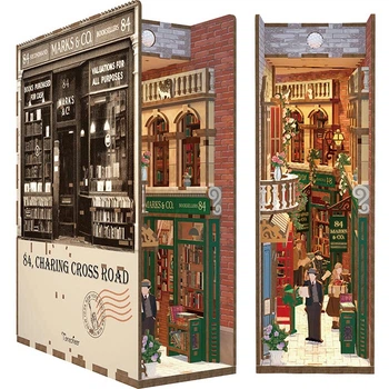 Збірна модель Tonecheer 3D Led Book 84 Charing Cross Road від TQ114 (6971683351144)