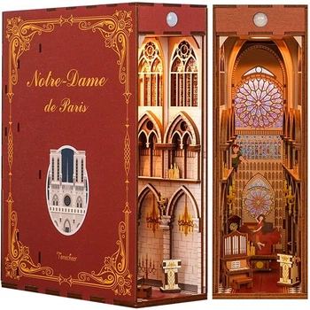 Збірна модель Tonecheer 3D Led Book Notre-Dame de Paris TQ120 (6971683351205)