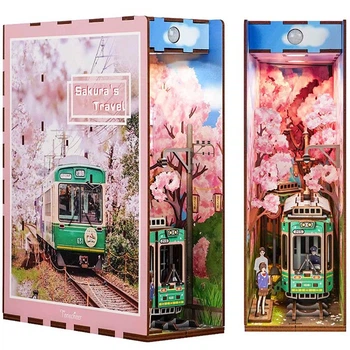 Збірна модель Tonecheer 3D Led Book Sakura`s Travel TQ119 (6971683351199)