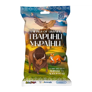 Стретч-игрушка фигурка животного серии Животные Украины для мальчиков и девочек