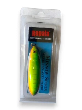 Блесна Незацепляйка на щуку, окуня 60mm\10g Minnow Spoon RMS (Fishing)(8346-19)