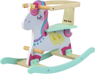 Кінь-гойдалка Milly Mally Lucky 12 Unicorn 5598 (5901761128833)