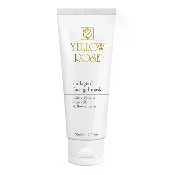 Гелева маска Yellow Rose для обличчя з колагеном Collagen2 Face Gel Mask 50 мл