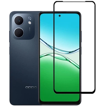Защитное стекло LUX для Oppo A5x (CPH2725) полная проклейка черный