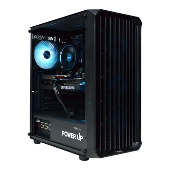Компьютер Power Up #9 для Illustrator / Core i3 14100F / 32 GB / SSD 2TB / NVIDIA Quadro P4000 8GB для анимационного дизайна видеомонтажа постобработки