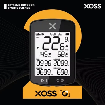 Велокомпьютер XOSS G2+ GPS / ANT+