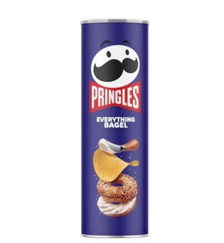 Чипсы Pringles Everything Bagel с ароматом бейгла и сливочного сыра 158 г