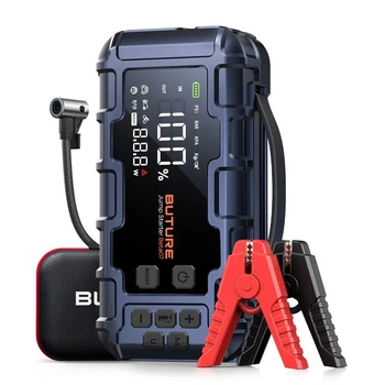 Пусковое устройство Buture Beta07 с компрессором (6000A, 26800mAh) (1377)