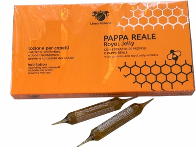 Ампулы Pappa Reale Royal Jelly против перхоти и себореи 12шт.