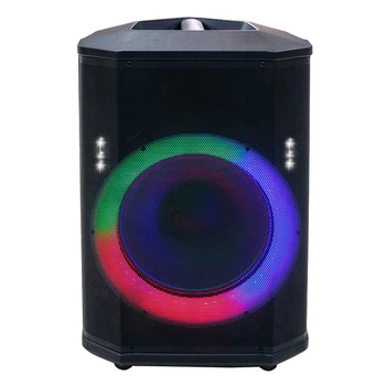 Портативна бездротова Bluetooth колонка KOLAV XH1209 |BT5.0, 80Вт, FM, TWS, AUX/TF/USB, 4h, IPX4| Black