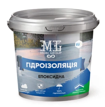 Епоксидна двокомпонентна гідроізоляція MG світло-сірий 1 кг