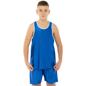 Форма боксерская BO-1652 SP-Sport детская синий size S 130-140см